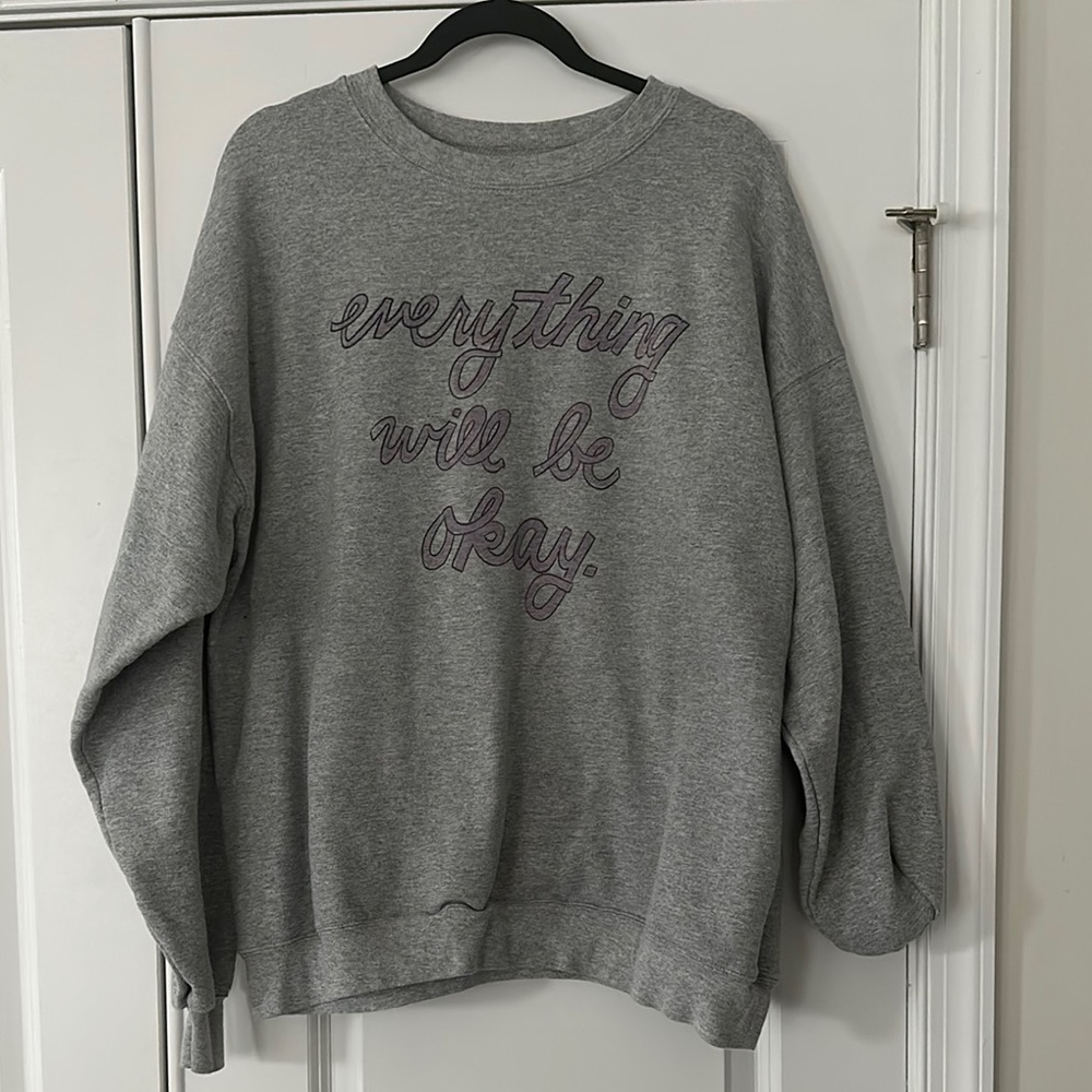 Heather Gray Crewneck Sweater